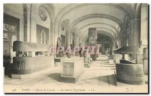 Cartes postales Paris Musee du Louvre La Galerie Egyptienne  Egypte