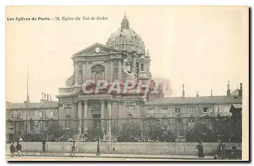 Cartes postales Les Eglises de Paris Eglise du Val de Grace