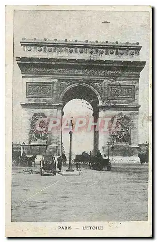 Cartes postales Paris L'Etoile