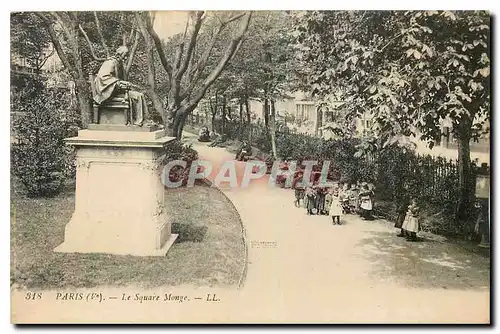 Ansichtskarte AK Paris Le Square Monge Enfants