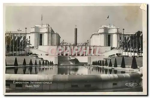 Cartes postales Exposition Internationale Les Bassins du Trocadero Paris