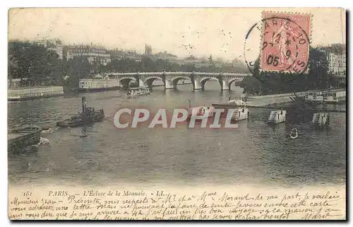 Cartes postales Paris L'Ecluse de la Monnaie