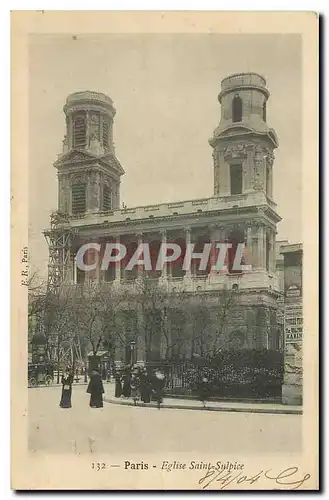 Cartes postales Paris Eglise Saint Sulpice