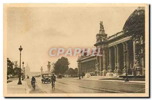 Ansichtskarte AK Paris Le Grand palais et Perspective sur les Invalides