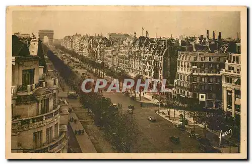 Ansichtskarte AK Paris en flanant Avenue des Champs Elysees