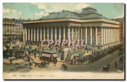 Cartes postales Paris La Bourse