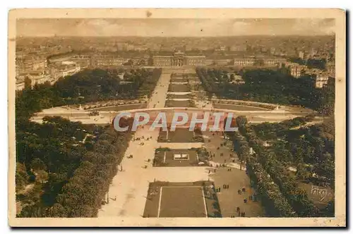 Ansichtskarte AK Les Jolis Coins de Paris Jardins du Champs de Mars et Ecole Militaire