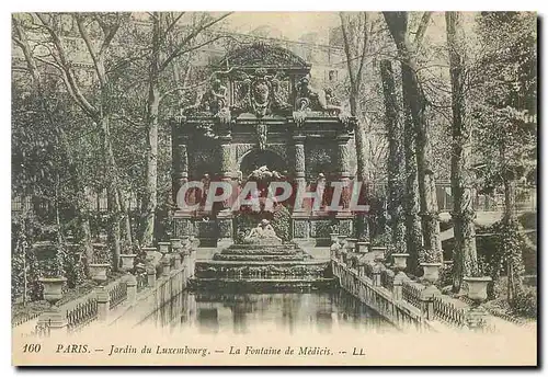 Ansichtskarte AK Paris Jardin du Luxembourg La Fontaine de Medicis