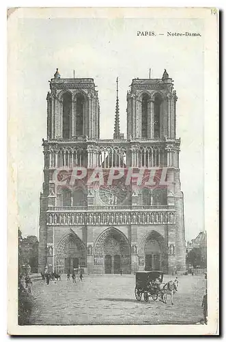 Cartes postales Paris Notre Dame