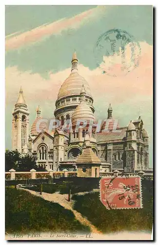 Cartes postales Paris Le Sacre Coeur