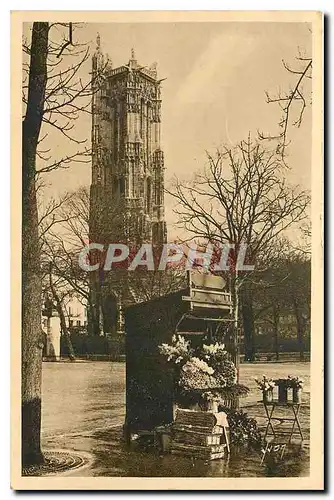 Ansichtskarte AK Paris en flanant La Tour Saint Jacques