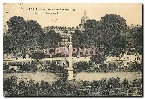 Cartes postales Paris Les Jardins du Luxembourg