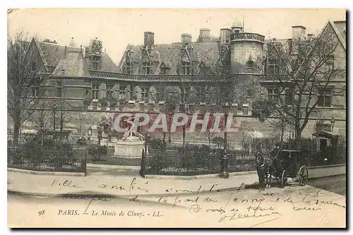 Cartes postales Paris Le Musee de Cluny