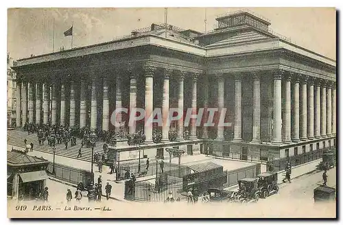 Cartes postales Paris La Bourse