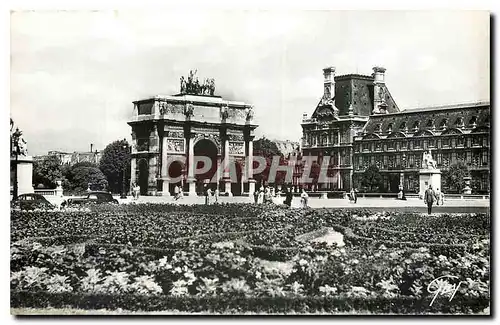 Ansichtskarte AK Paris et ses Merveilles Place et arc de triomphe du Carrousel