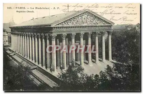 Cartes postales Paris La Madeleine