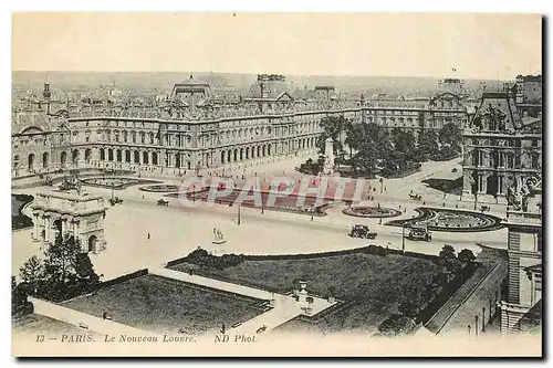 Ansichtskarte AK Paris Le Nouveau Louvre