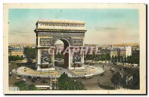 Cartes postales Paris l'Arc de Triomphe de l'Etoile