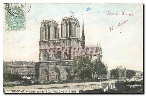 Ansichtskarte AK Notre Dame Bon Marche Paris