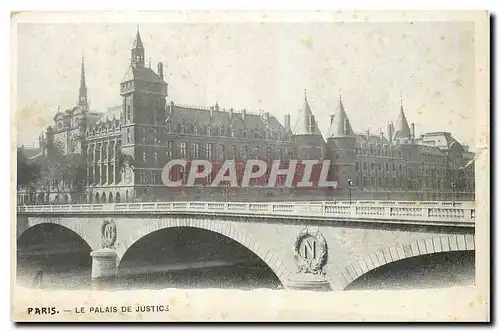 Cartes postales Paris Le Palais de Justice