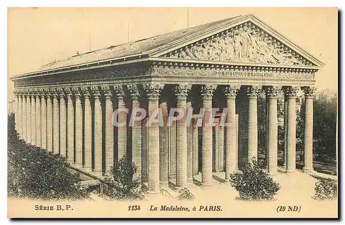 Cartes postales La Madeleine a Paris