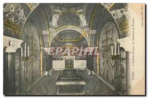 Ansichtskarte AK Paris l'Institut Pasteur le Tombeau de Pasteur