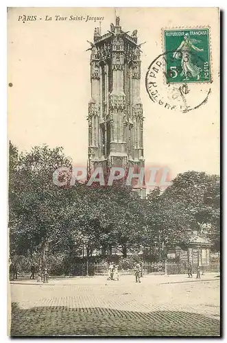 Cartes postales Paris La Tour Saint Jacques