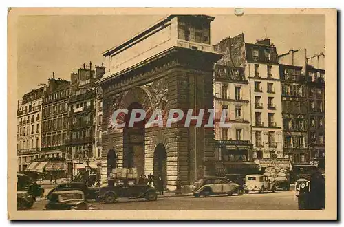 Cartes postales Paris Porte Saint Martin