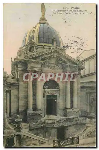 Ansichtskarte AK Paris La Chapelle Commemorative du Bazar de la Charite