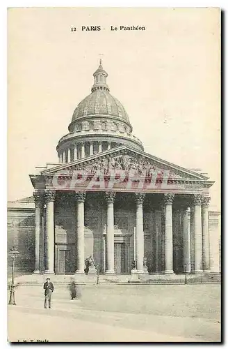 Cartes postales Paris le Pantheon