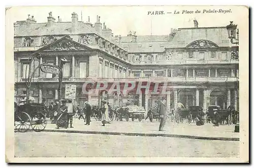 Ansichtskarte AK Paris La Place du Palais Royal Metro