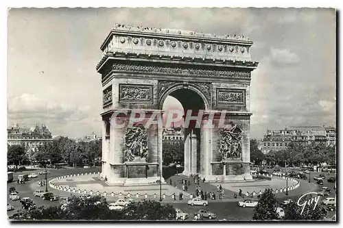 Ansichtskarte AK Paris et ses Merveilles La place et l'arc de Triomphe de l'Etoile