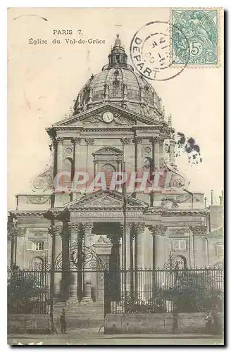 Cartes postales Paris Eglise de Val de Grace