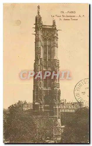 Cartes postales Paris La Tour St Jacques