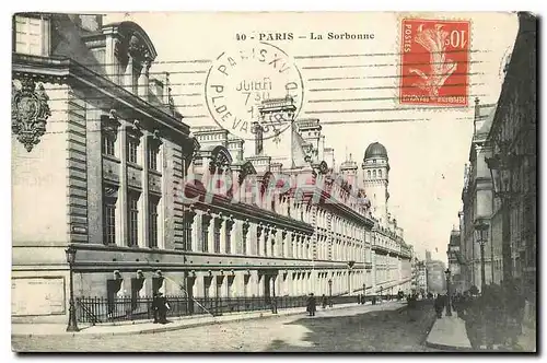 Cartes postales Paris La Sorbonne