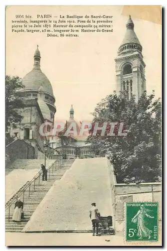 Cartes postales Paris La Basilique du Sacre Coeur