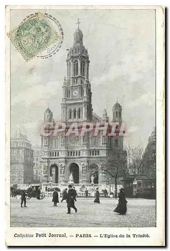 Ansichtskarte AK Petit Journal Paris L'Eglise de la Trinite