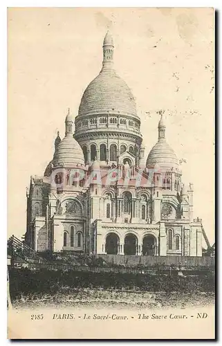 Cartes postales Paris Le Sacre Coeur