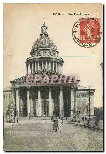 Cartes postales Paris Le Pantheon