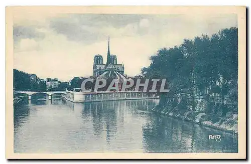 Cartes postales Les Jolis Coins de Paris Picturesque cornes of Paris Notre Dame et l'Ile Saint Louis