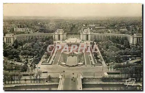 Ansichtskarte AK Paris et ses Merveilles Vue generale du palais de Chaillot Azema Boileau et Carlu a chitectes