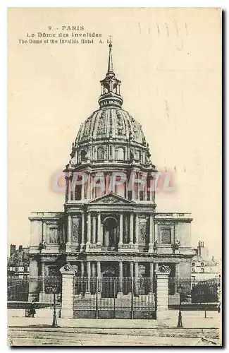 Cartes postales Paris Le Dome des Invalides