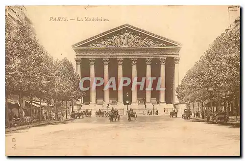 Cartes postales Paris La Madeleine