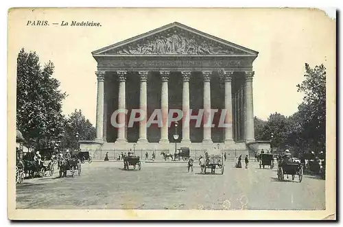 Cartes postales Paris La Madeleine