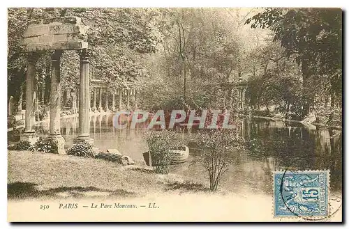 Ansichtskarte AK Paris Le Parc Monceau