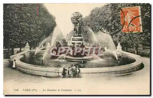 Cartes postales Paris La Fontaine de Carpeaux