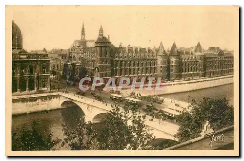 Cartes postales Paris Le Palais de Justice et le Pont au Change