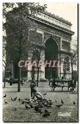 Cartes postales Paris l'Arc de Triomphe