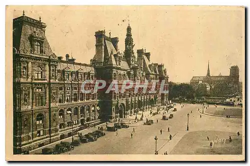 Cartes postales Paris l'Hotel de Ville