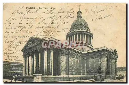 Cartes postales Paris Le Pantheon